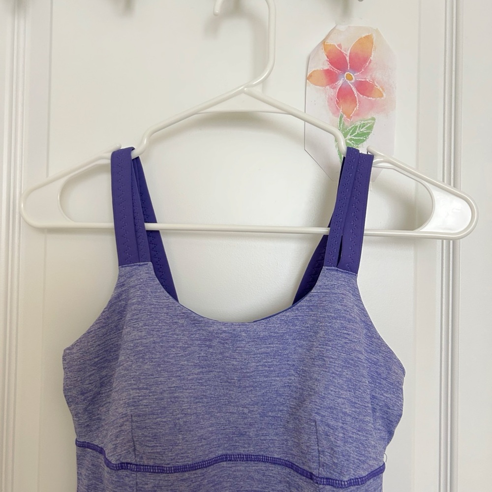 Lululemon Athletica 4 Purple Running Racerback Tank Top